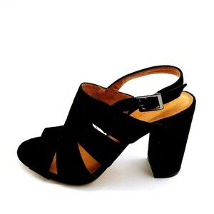 Halogen High Heel‎ Sling Back Sandal Black 8